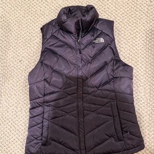 The North Face Women's Dark Purple Quilted Vest